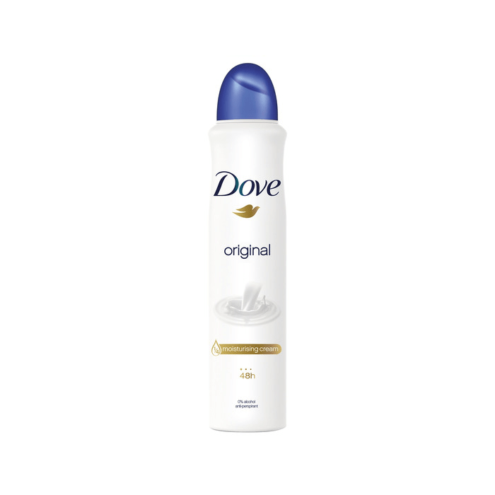 Dove Original Antiperspirant Deodorant Aerosol 250 ml – Sohati Care