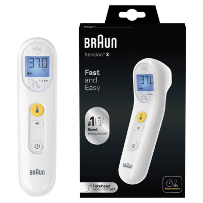 Braun No Touch 3-in-1 Thermometer BNT050EE