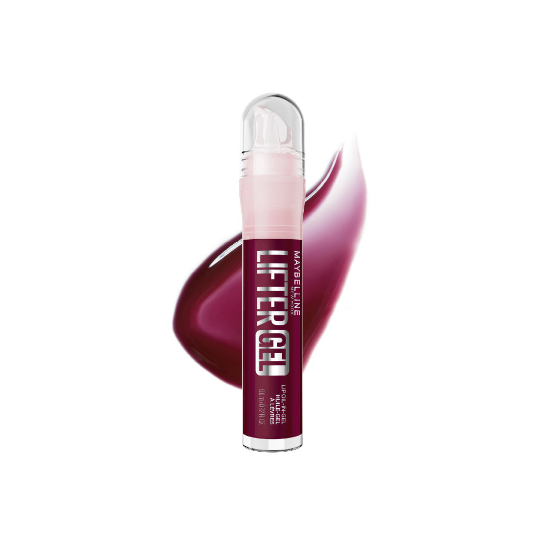 Maybelline Lifter Gel Sugar Spritz, Lip Oil-in-Gel, Glassy, Bouncy Shine 6.6 ML / 0.22 FL OZ