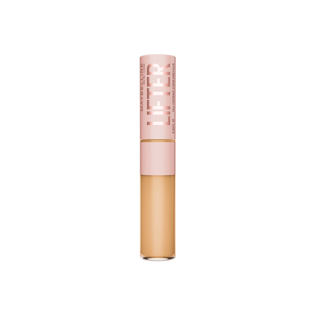 Maybelline Lifter Serum Concealer, Full Coverage, Includes 2% Peptides + Caffeine to Hydrate & Brighten Under Eyes