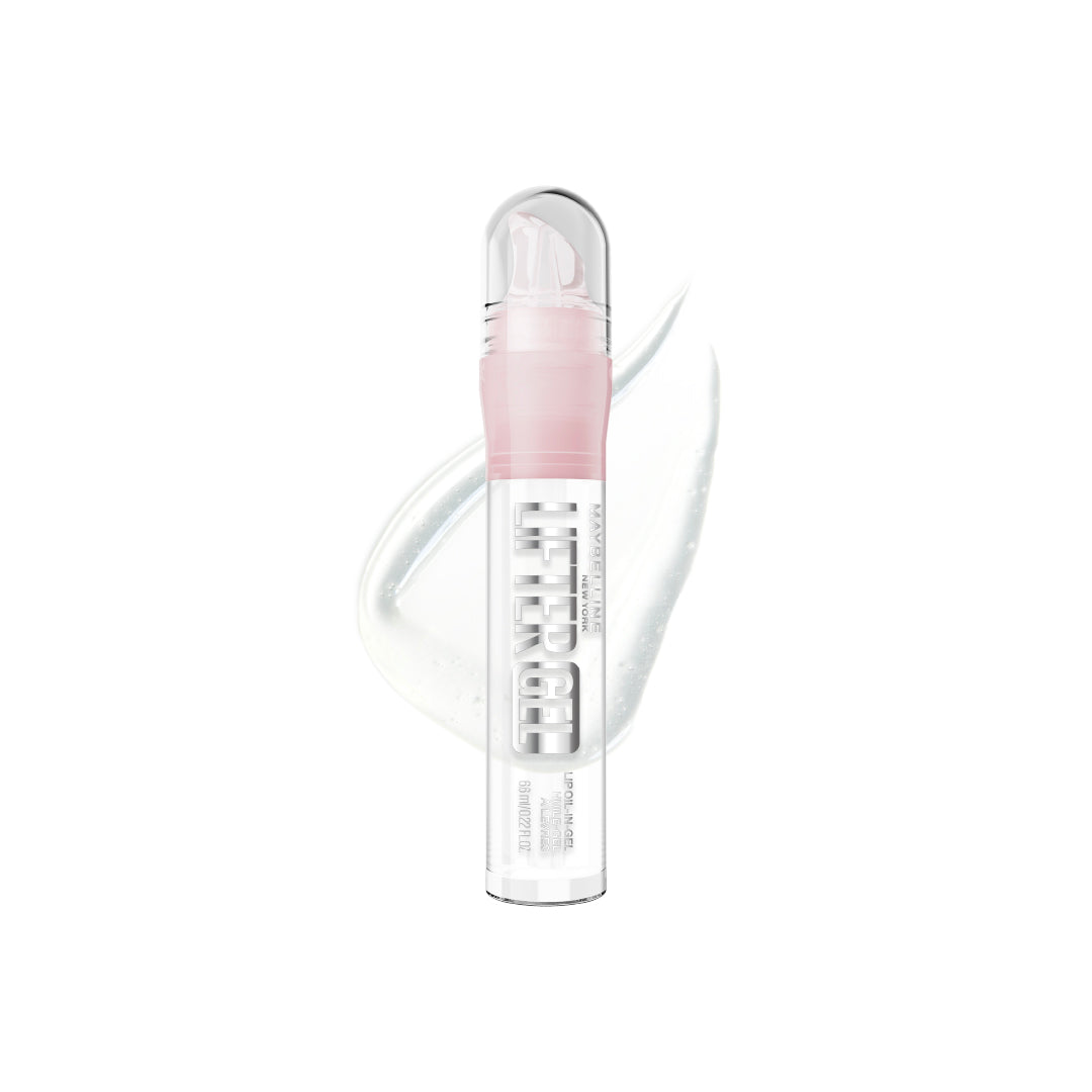 Maybelline Lifter Gel Sugar Spritz, Lip Oil-in-Gel, Glassy, Bouncy Shine 6.6 ML / 0.22 FL OZ