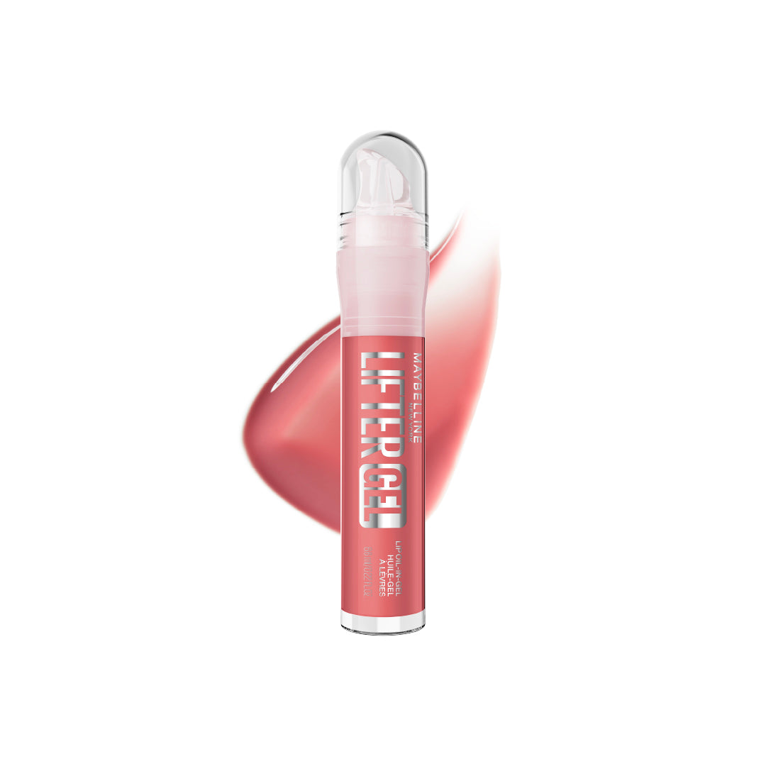 Maybelline Lifter Gel Sugar Spritz, Lip Oil-in-Gel, Glassy, Bouncy Shine 6.6 ML / 0.22 FL OZ
