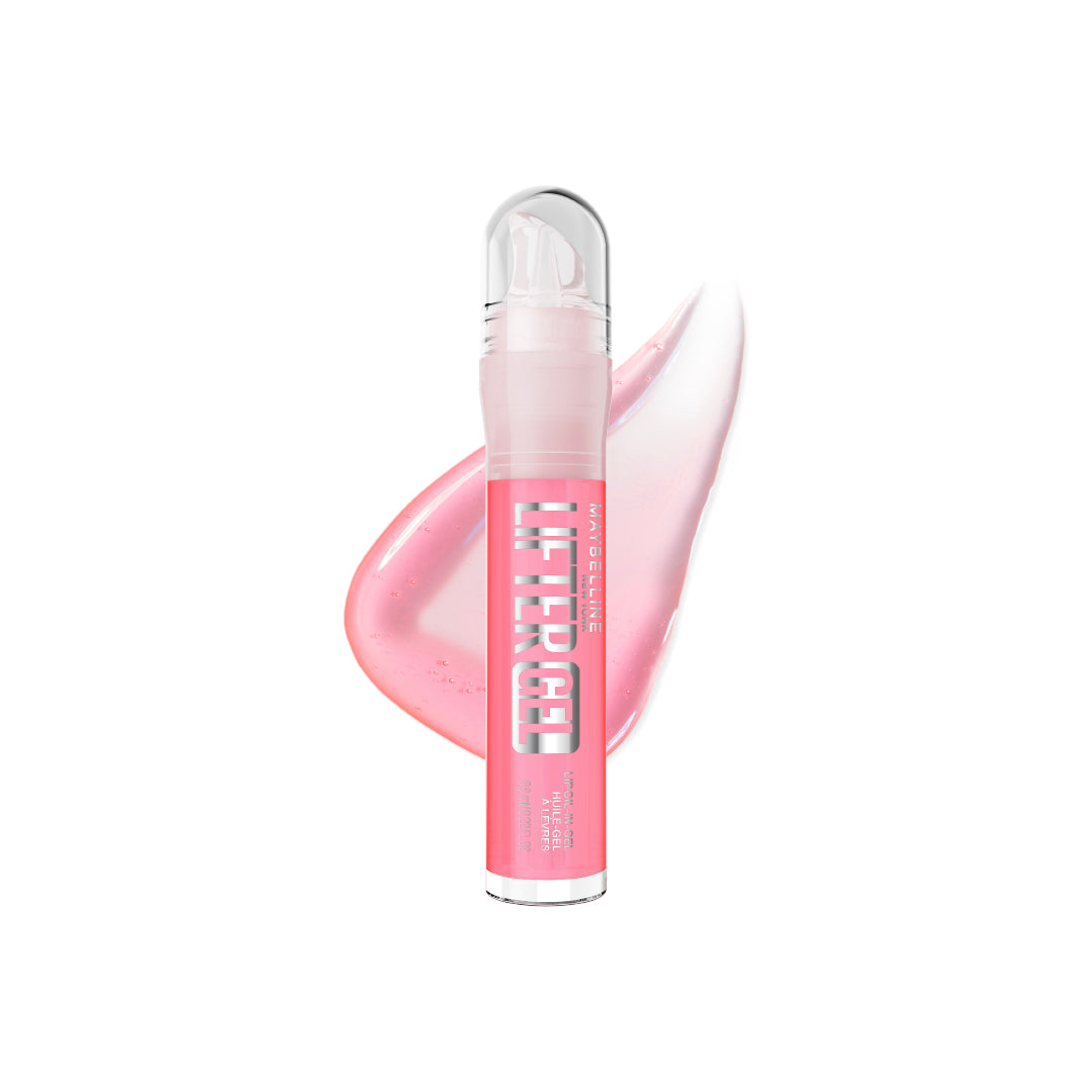 Maybelline Lifter Gel Sugar Spritz, Lip Oil-in-Gel, Glassy, Bouncy Shine 6.6 ML / 0.22 FL OZ