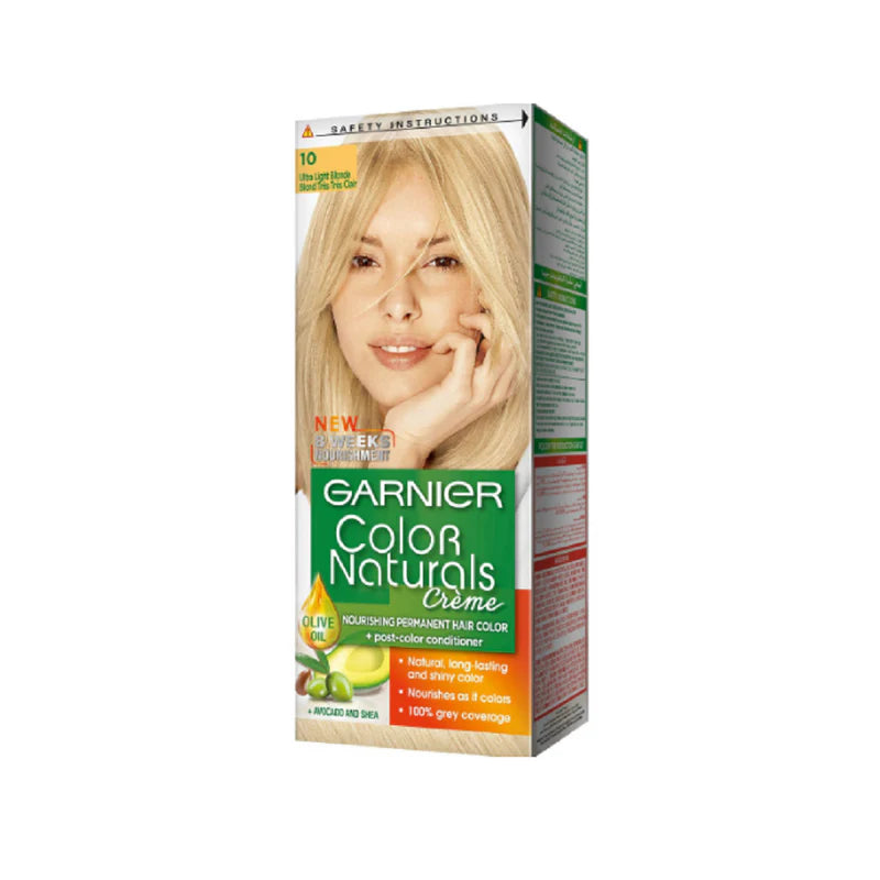 Garnier Color Naturals Nourishing Permanent Hair Color, Natural Long-Lasting Shiny Color