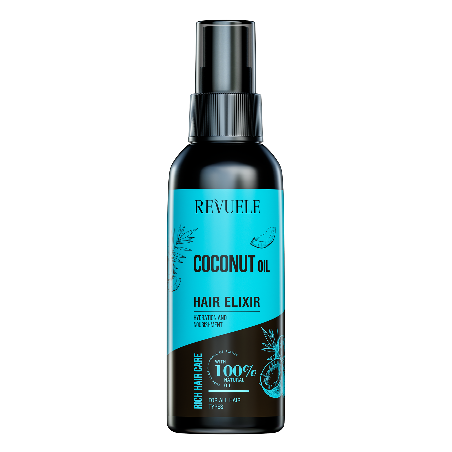 REVUELE COCONUT OIL HAIR ELIXIR 120ml Sohati Care