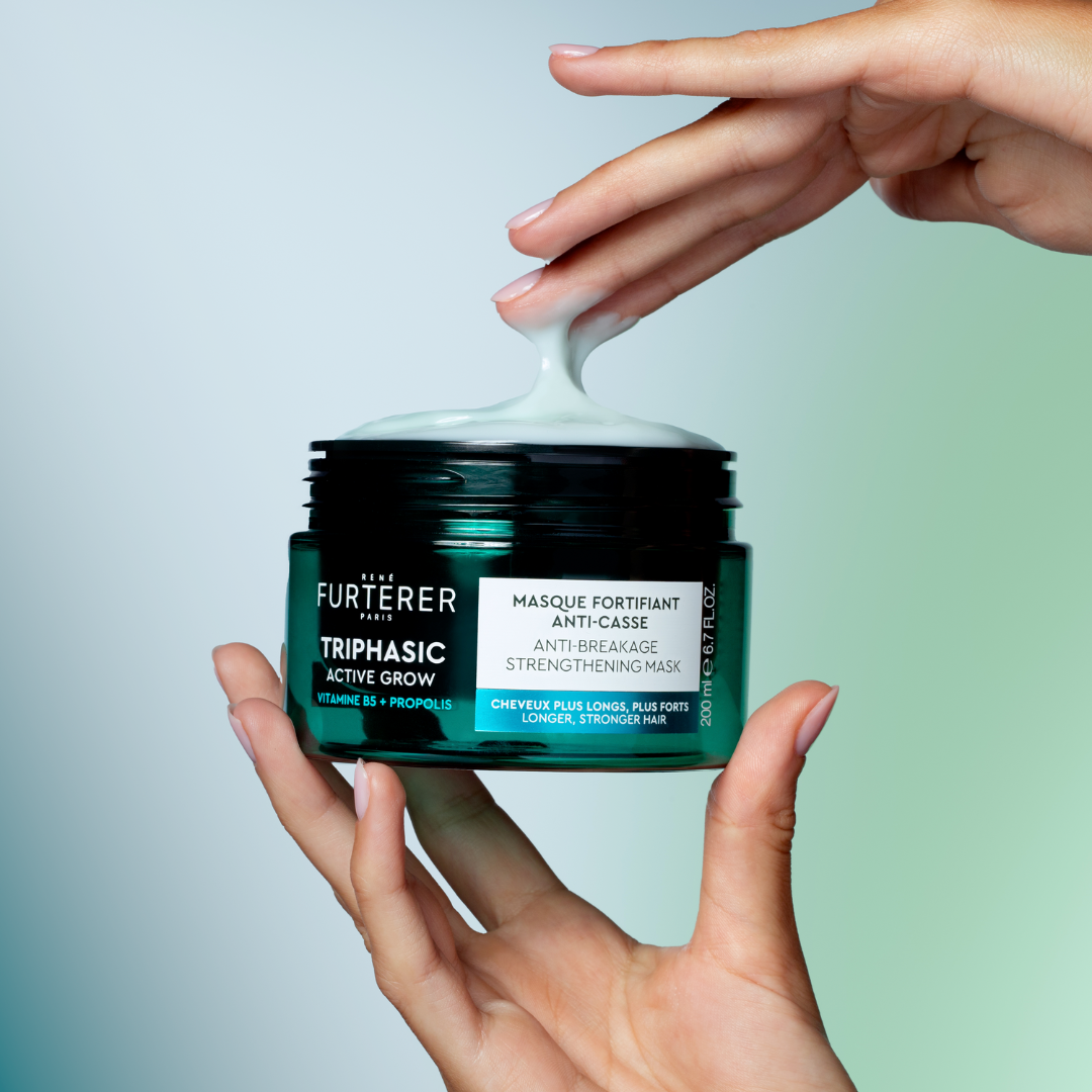 Rene Furterer Triphasic active grow Strengthening anti-breakage mask for damaged hair 200ml - Accelerates hair growth