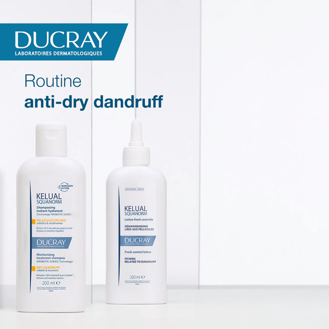 Ducray Kelual squanorm anti-dandruff treatment shampoo - Dry dandruff