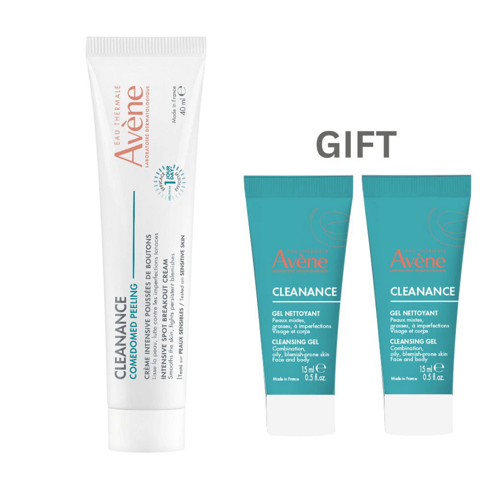 AVENE CLEANANCE COMEDOMED PEELING 40ML Get cleanance gel 15ml*2