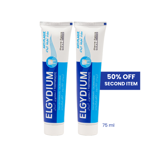 ELGYDIUM ANTIPLAQUE TOOTHPASTE 75ml + 35% ON 2ND ITEM