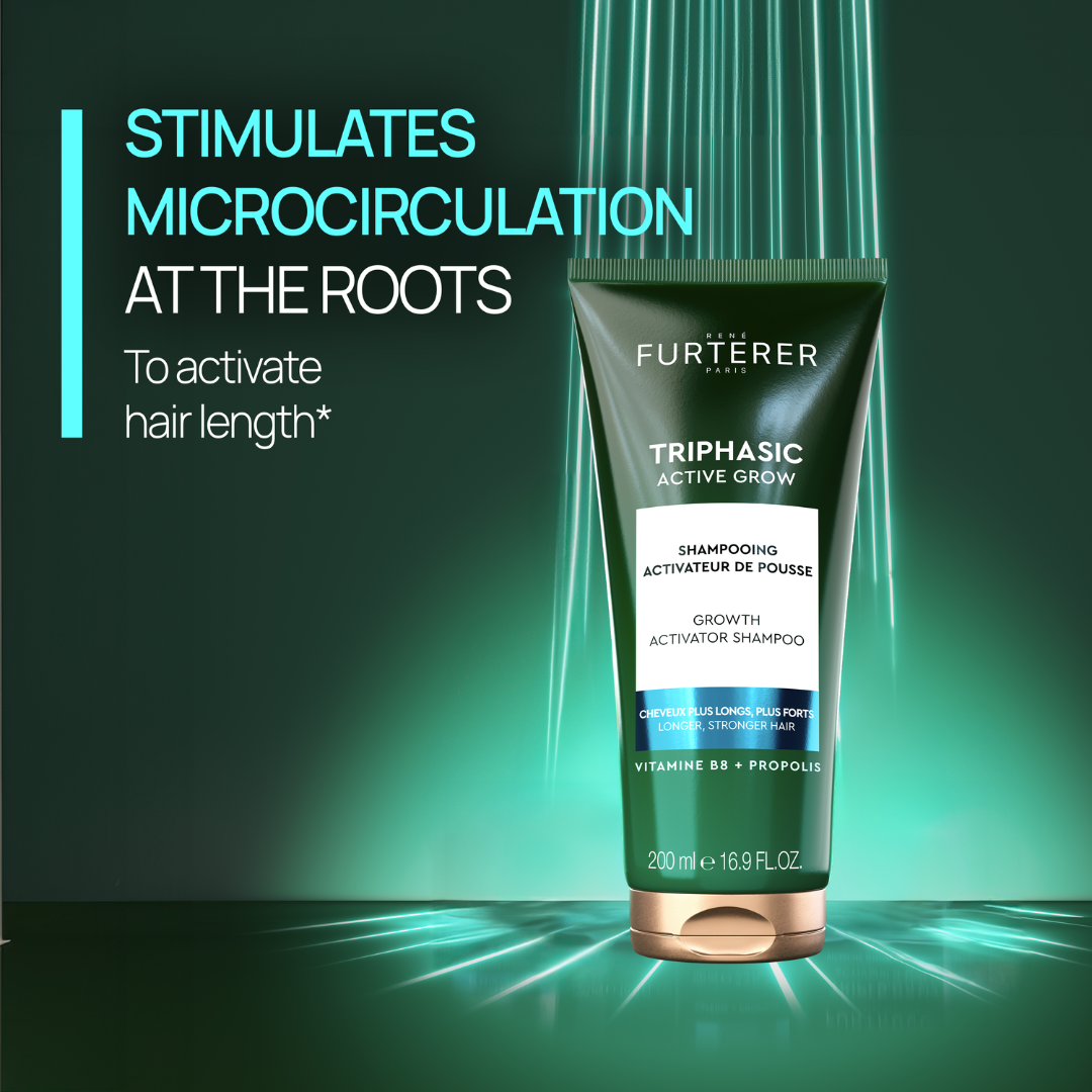 Rene Furterer Triphasic active grow Growth-activating shampoo 200ml - Accelerates hair growth