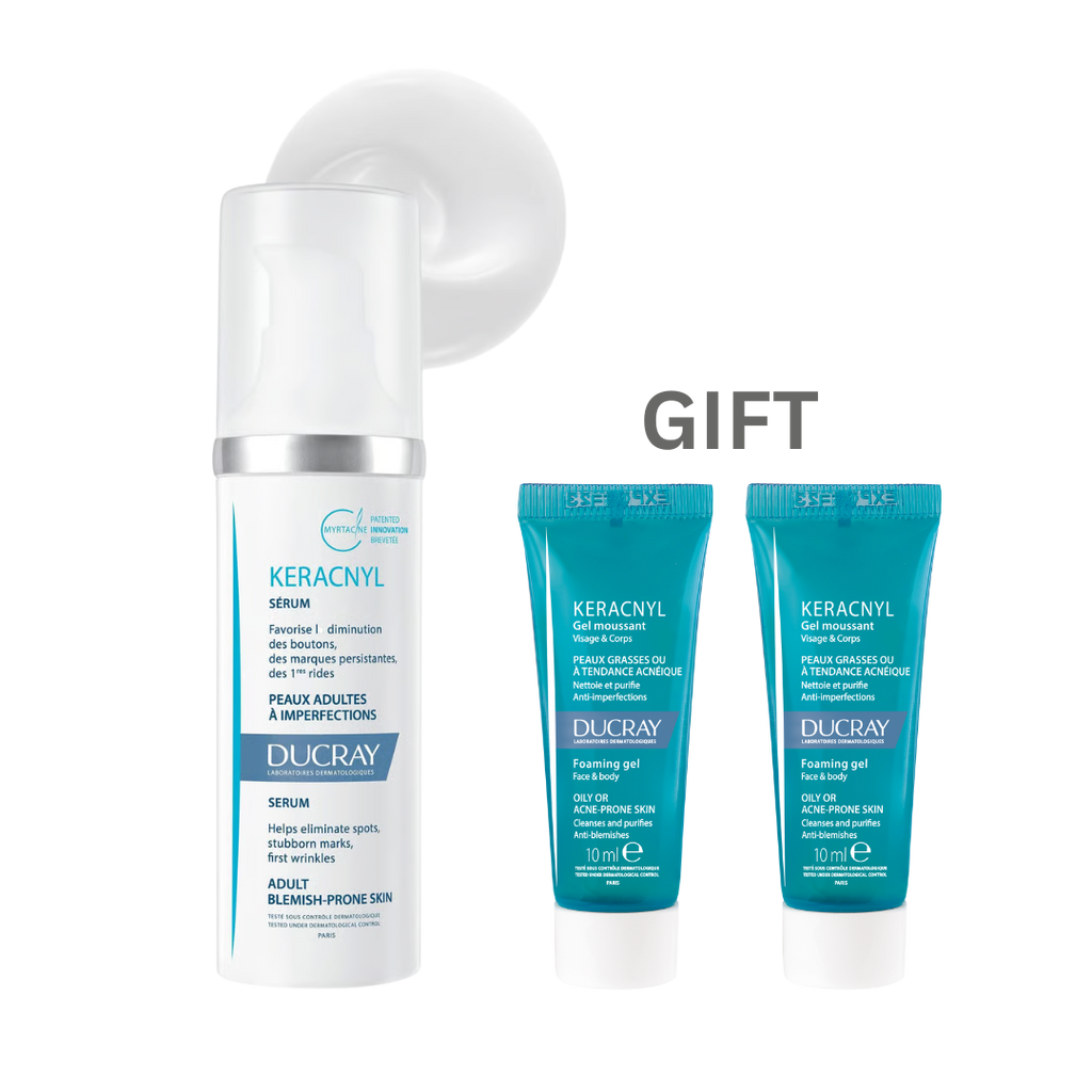 DUCRAY KERACNYL SERUM 30ML Get2x ducray keracnyl gel 10ml