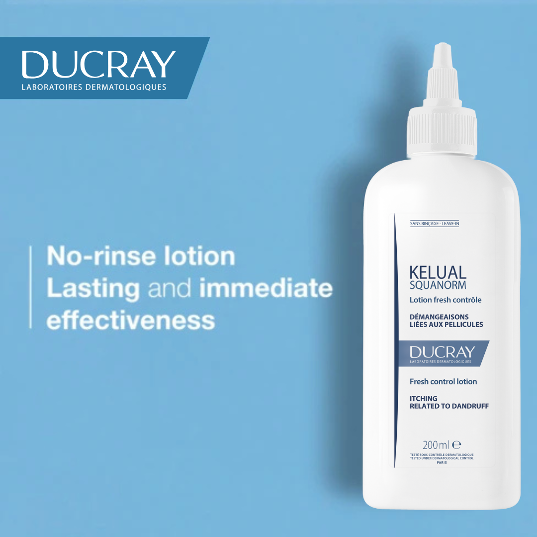Ducray Kelual squanorm anti-dandruff & itching lotion