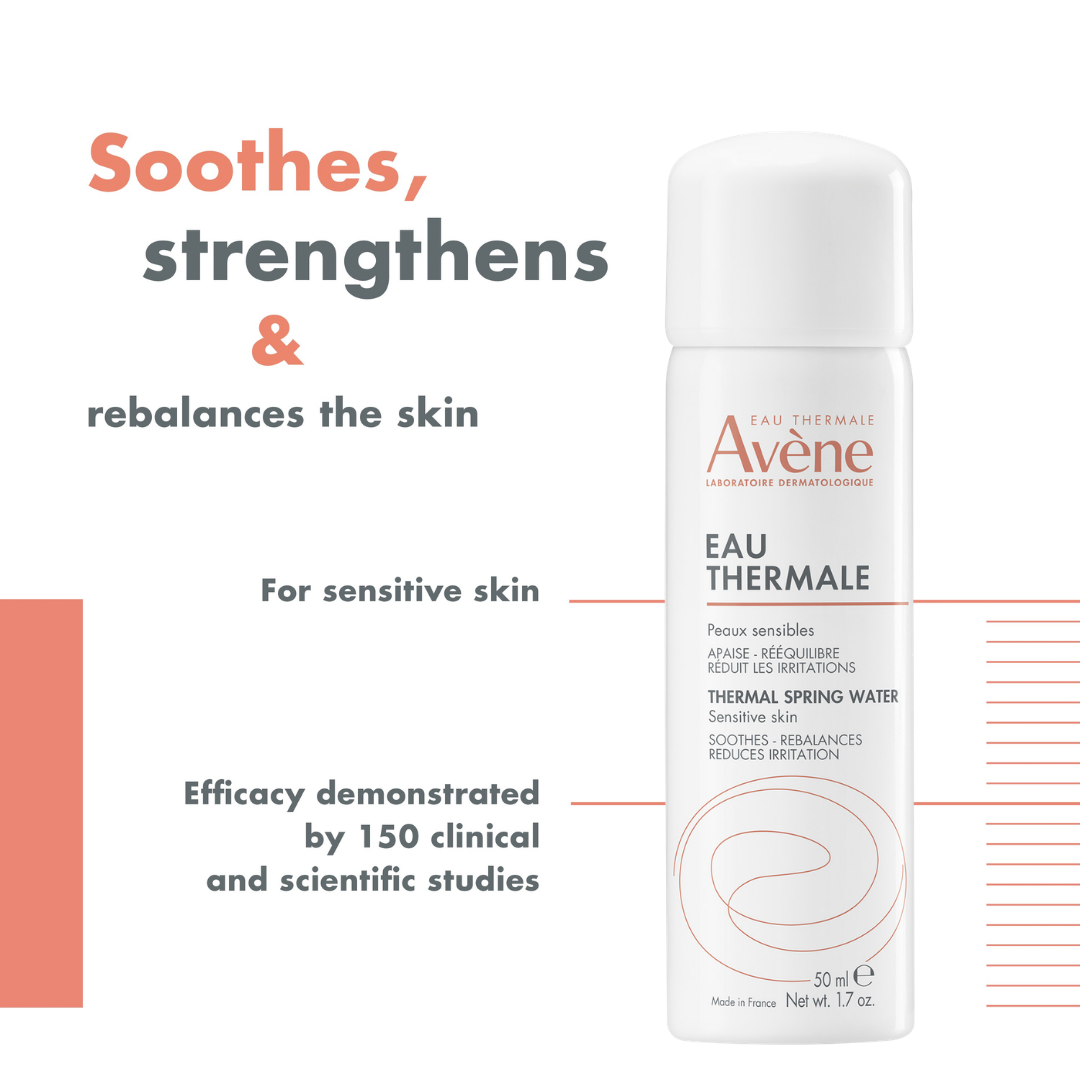 Buy Avène Sunscreen spray SPF50+ 200ml Get Avène Thermal Spring Water Spray 50ml | Light Weight & Invisible High Protection & Hydration