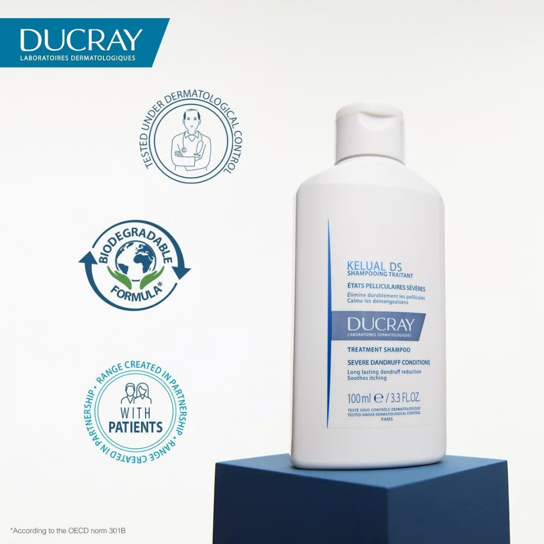 Ducray Kelual DS anti-dandruff treatment shampoo