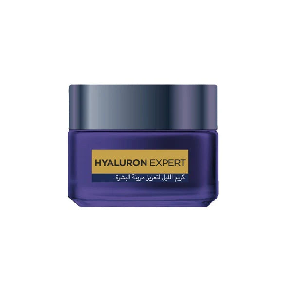 L'Oréal Paris Hyaluron Expert Moisturiser and Plumping Anti-Aging Night Cream with Hyaluronic Acid