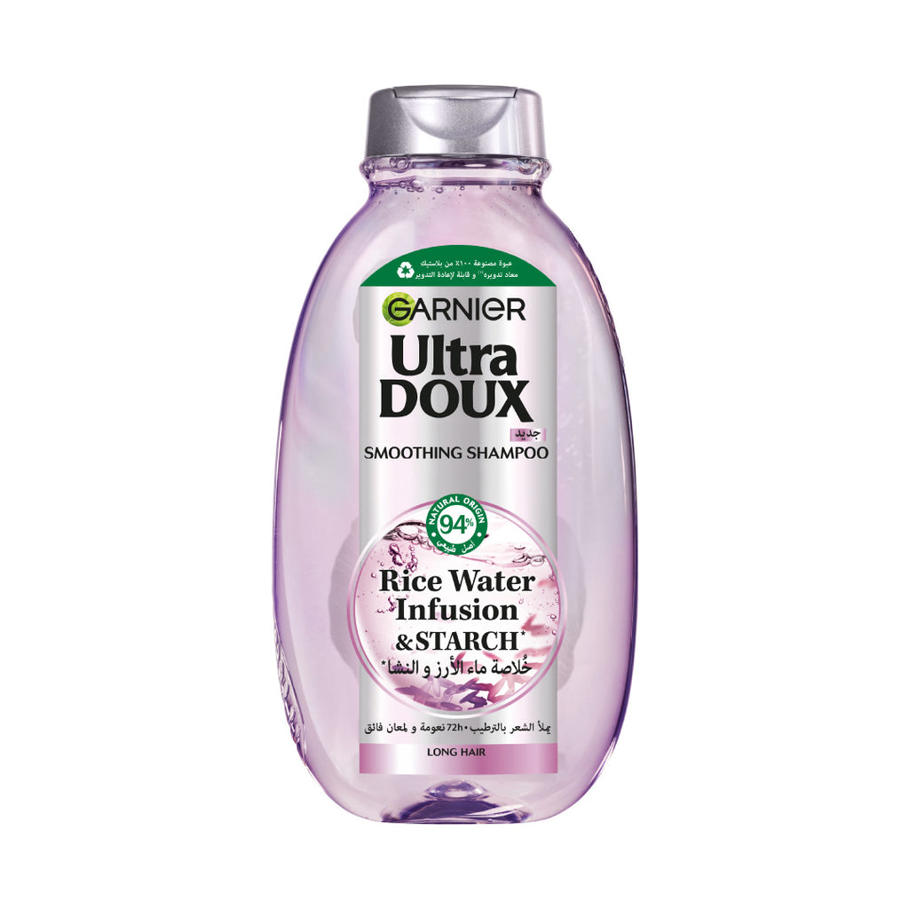 Garnier Rice Leave In Garnier Ultra Doux Rice Water Infusion & Starch Shampoo, for Long Hair ...