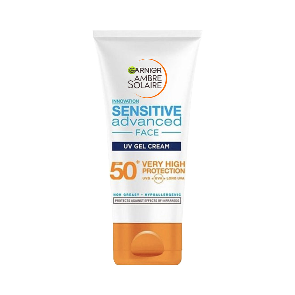 Garnier Ambre Solaire Sensitive Advanced Face SPF 50+ UV Gel Cream (50mL)