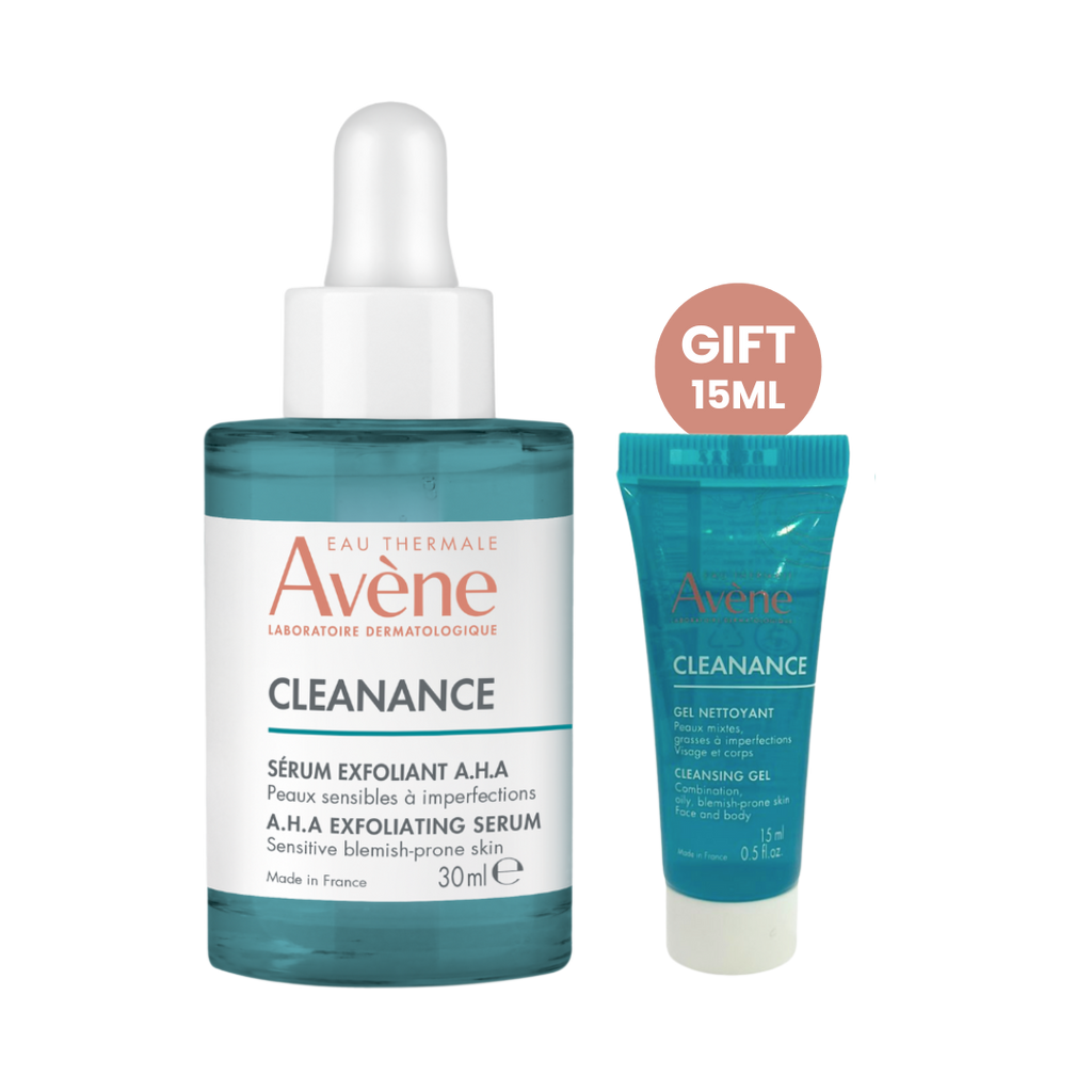 Buy Avene Cleanance Exfoliatiant AHA Serum  GET 1 AV CLEANANCE GEL 15ML