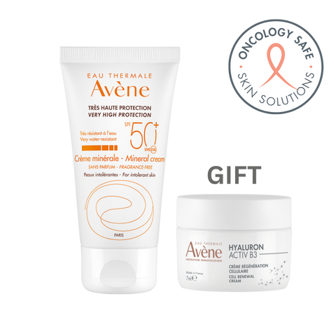 AVENE CR.THP/50+ MINERAL PEAUX INTOLERANTE 50 ML NF Get hyaluron activ b3 day cream 7ml