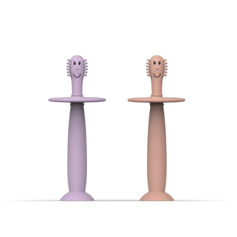 Training Toothbrush with stopper x 2 Pack