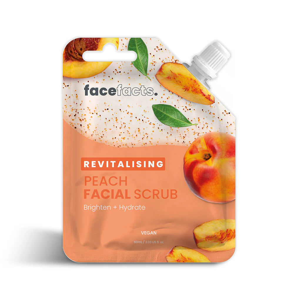 Revitalising Peach Facial Scrub