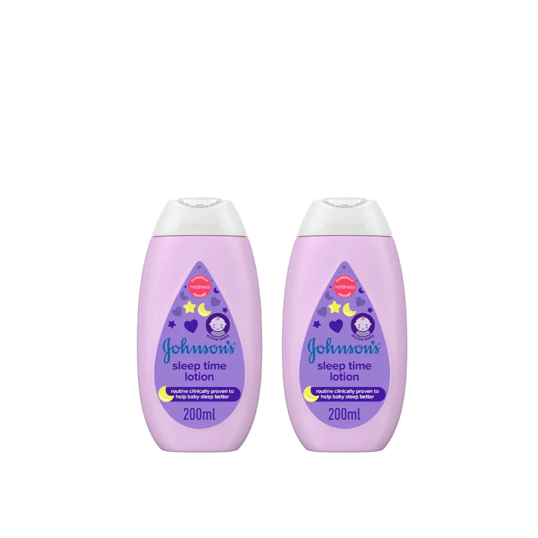 Johnson's Baby Lotion Sleep Time 200ml, Pack Of 2 @ 30% OFF , NOW AT 50%