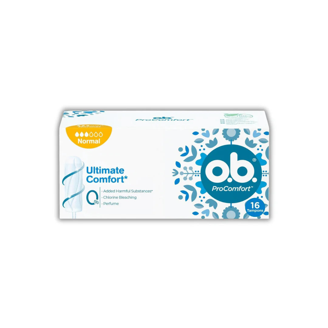 O.B. Tampons Procomfort Normal 16's 20% OFF
