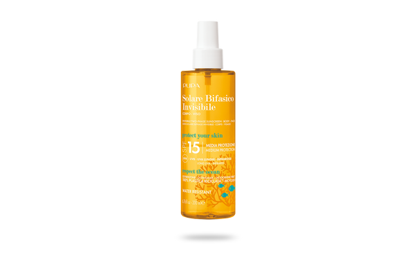 Invisible Two-Phase Sunscreen Spf15 200 Ml