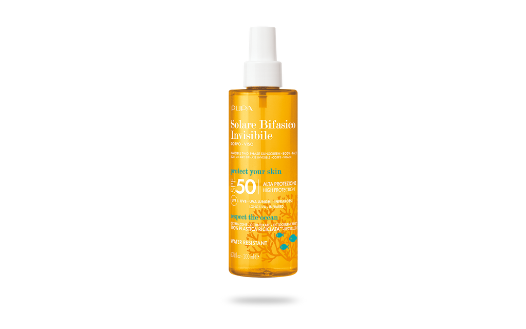 Invisible Two-Phase Sunscreen Spf50 200 Ml