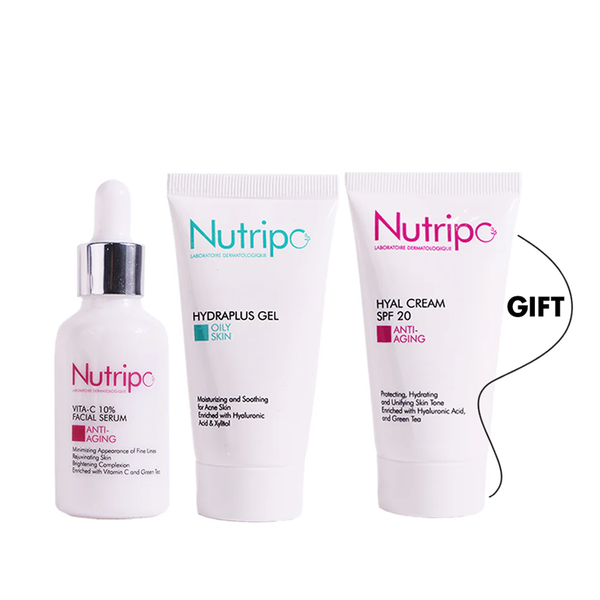 Buy hydraplus gel 50 ml+Vitamin serum get hyal cream SPF20 50 ML