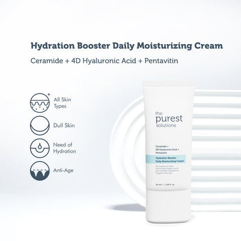 Hydration Booster Daily Moisturizing Cream 
  Ceramide + 4D Hyaluronic Acid + Pentavitin