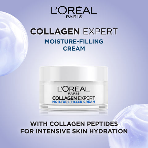 L’Oréal Paris Collagen Expert Moisture-Filling Cream, With Glycerin & Collagen Peptide Fractions 50ML