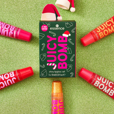 Essence Juicy Bomb Christmas Shiny Lipgloss Set