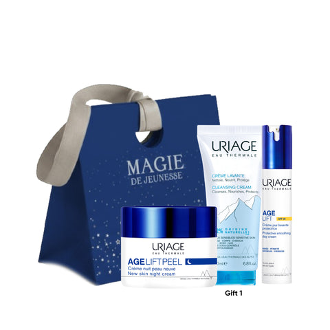 Age Lift Peel Crème Nuit Peau Neuve 40ml + Age Lift Crème Jour Lissante SPF30 40ml + Gift Crème Lavante 200ml