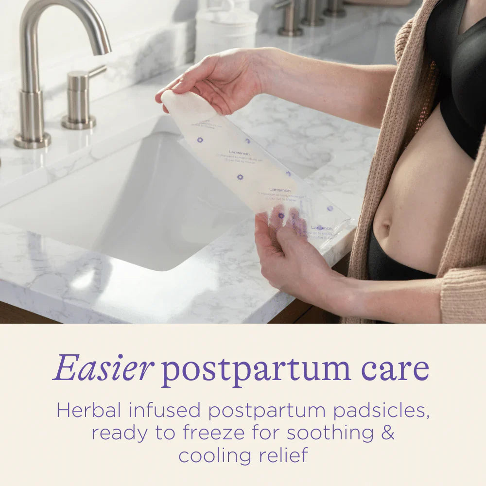 LANSINOH POSTPARTUM PADSICLES X 8