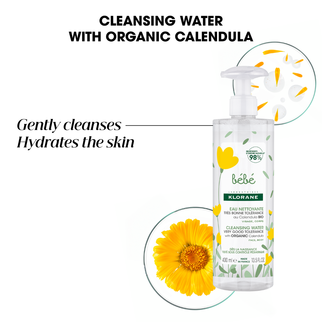 Klorane Baby Cleansing Water 500ml