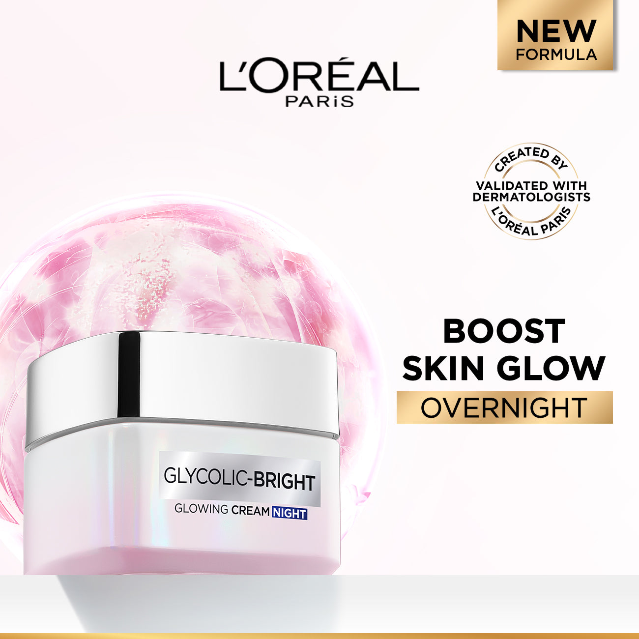 L'Oréal Paris Glycolic Bright Glowing Night Cream 50ml