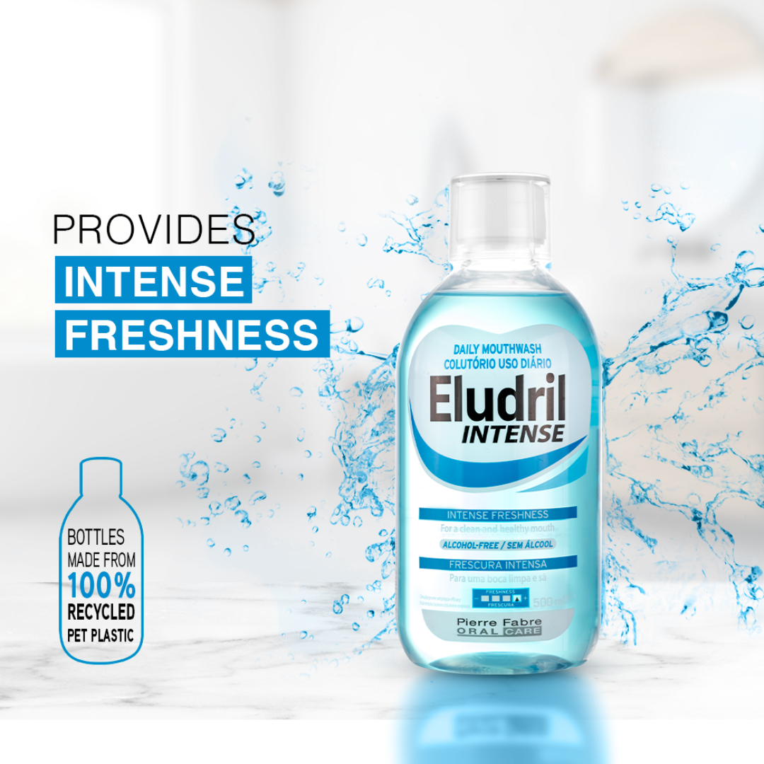 Eludril Intense Daily Mouthwash Intense Freshness 500ml