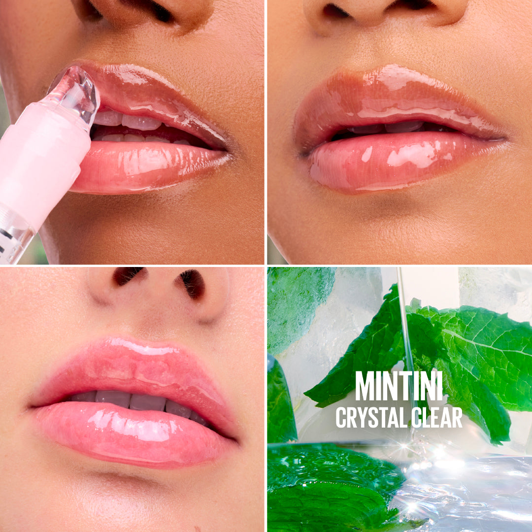 Maybelline Lifter Gel Sugar Spritz, Lip Oil-in-Gel, Glassy, Bouncy Shine 6.6 ML / 0.22 FL OZ