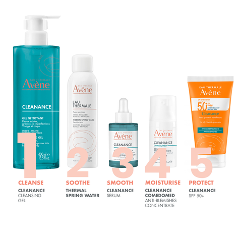 Avène Cleanance Acne Cleanser Gel for Oily Skin