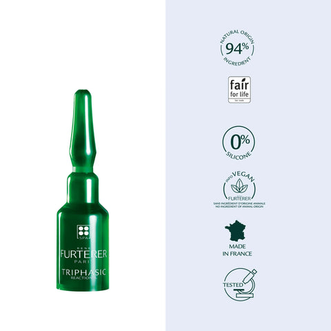 Triphasic Reactional Sudden Hair Loss Treatment 12 amp x 5ML