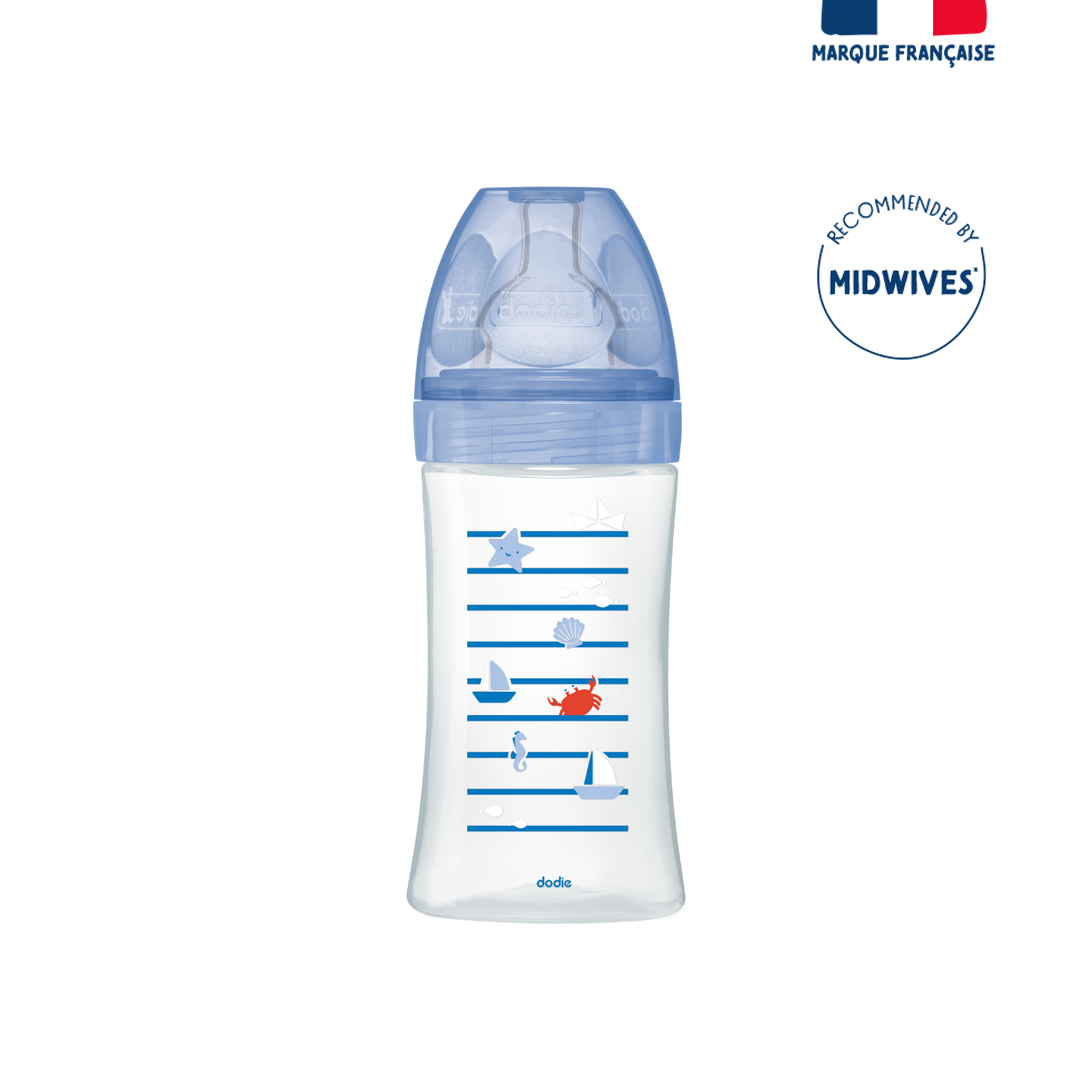 Bottle Sensation+ Anti-colic 0-6 months flat Teat flow 2