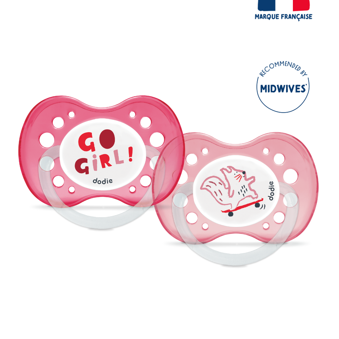 Soother +18 Months Duo Funny Animals Girl A71