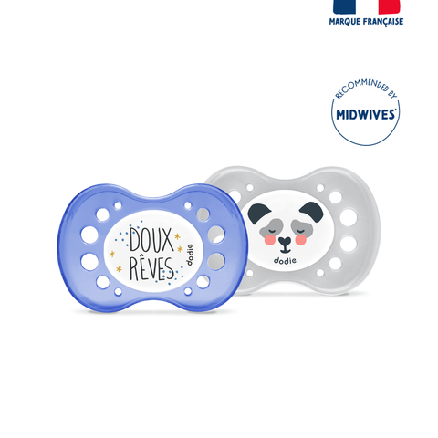 Soothers +18 Months Duo Mixte Night Animals A2