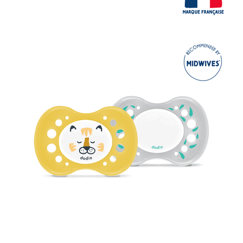 Soothers +18 Months Duo Mixte Night Animals A2