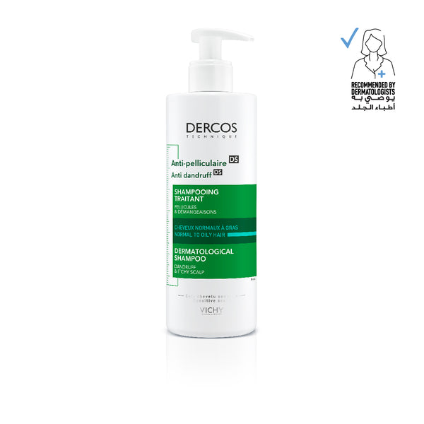 Vichy Dercos Anti Dandruff Shampoo for Normal to Oily hair For Men & Women
