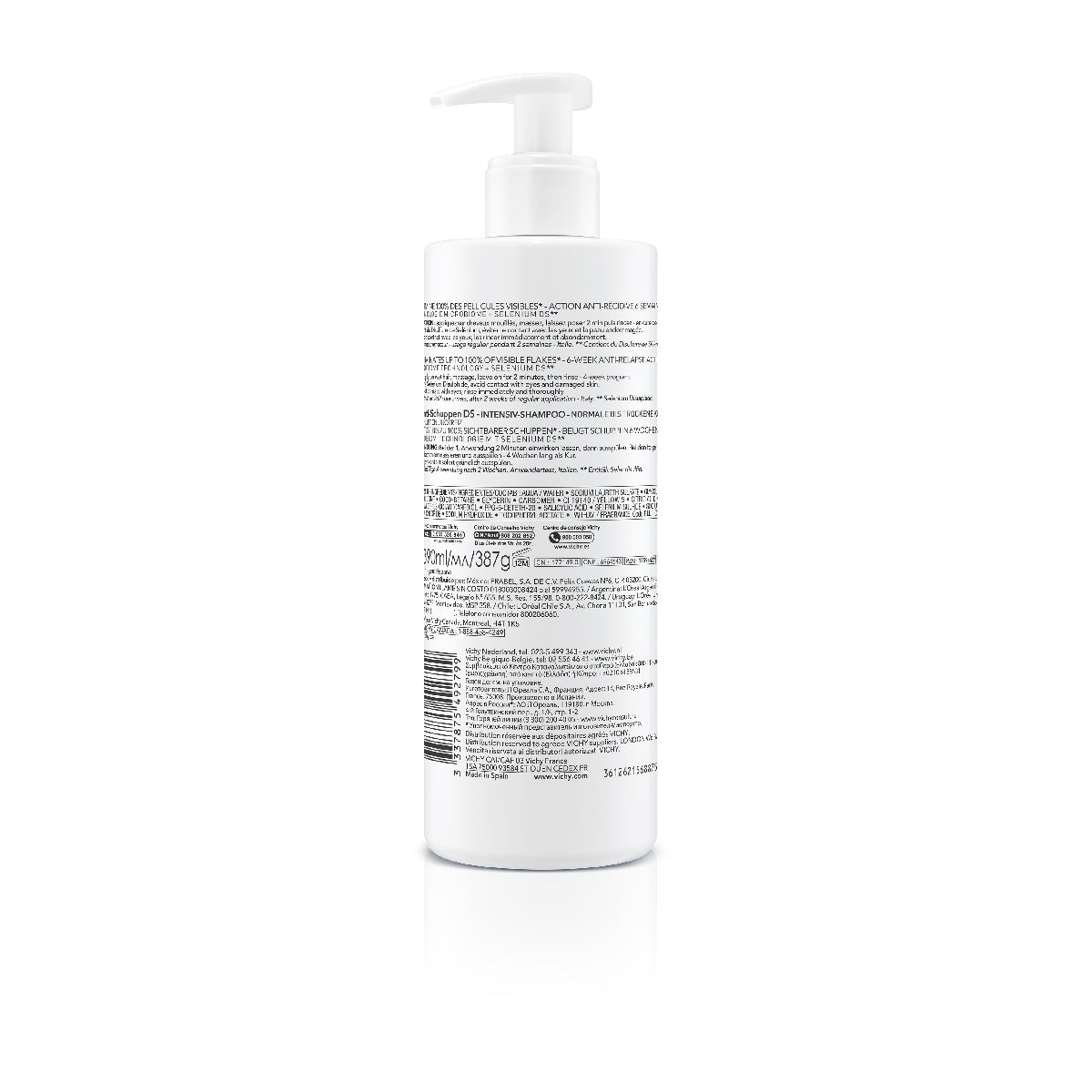 Vichy Dercos Anti Dandruff Shampoo for Dry hair 400ml