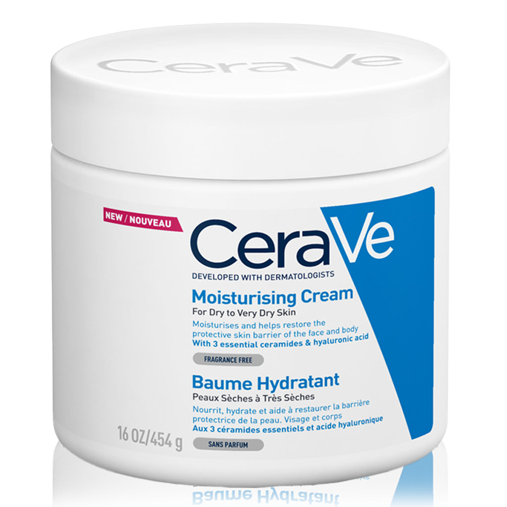 CeraVe Moisturizing Cream | 48H Body and Face Moisturizer For Dry to Very Dry Skin