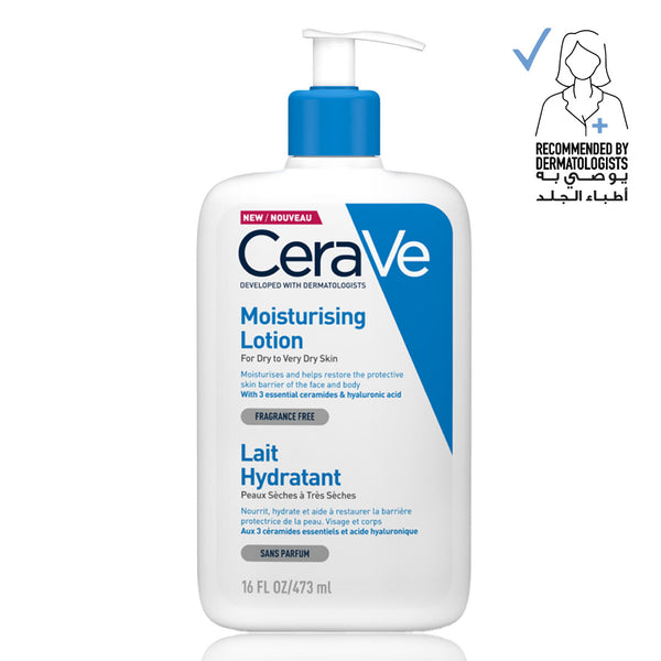 CeraVe Moisturizing Lotion | 24H Body and Face Moisturizer for Dry To Very Dry Skin