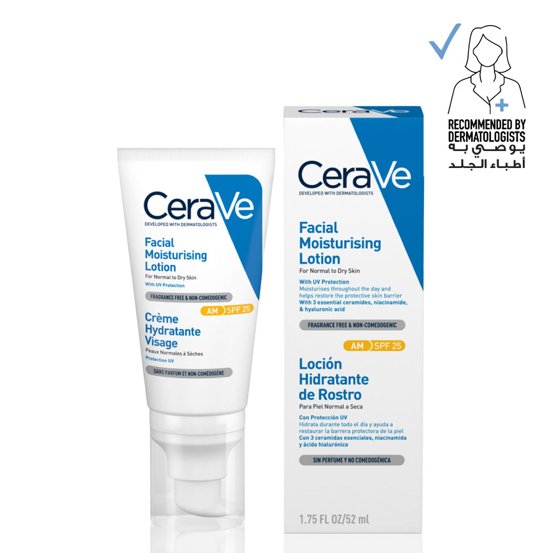 CeraVe AM Facial Moisturizing Lotion SPF30 - Normal To Dry Skin - Sohati  Care